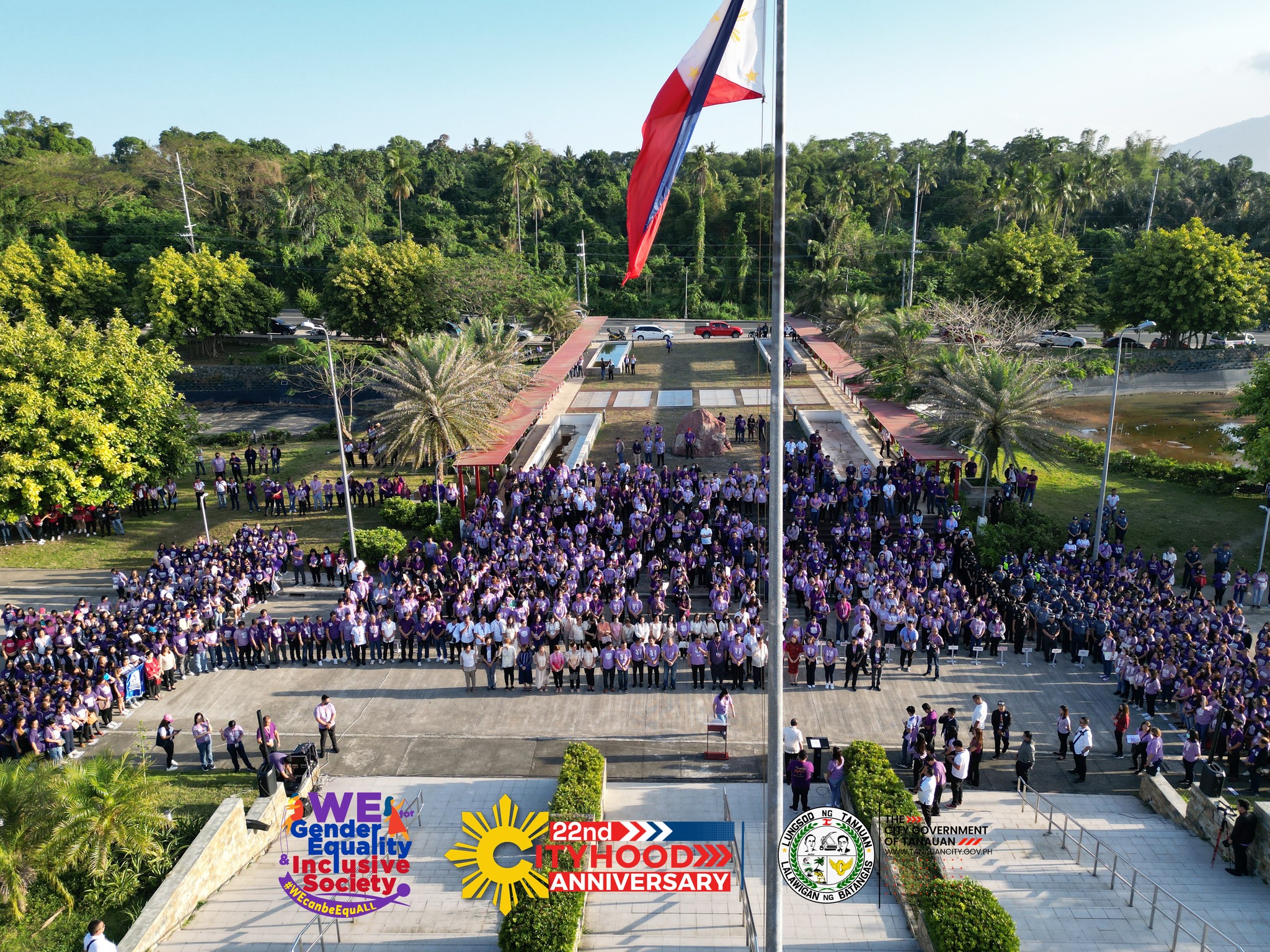 26th Flag Raising Ceremony, Tanauan City, Sonny Perez Collantes.