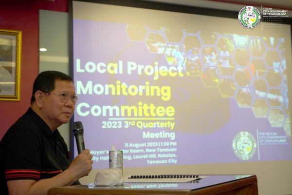Local Project Monitoring, Sonny Perez Collantes