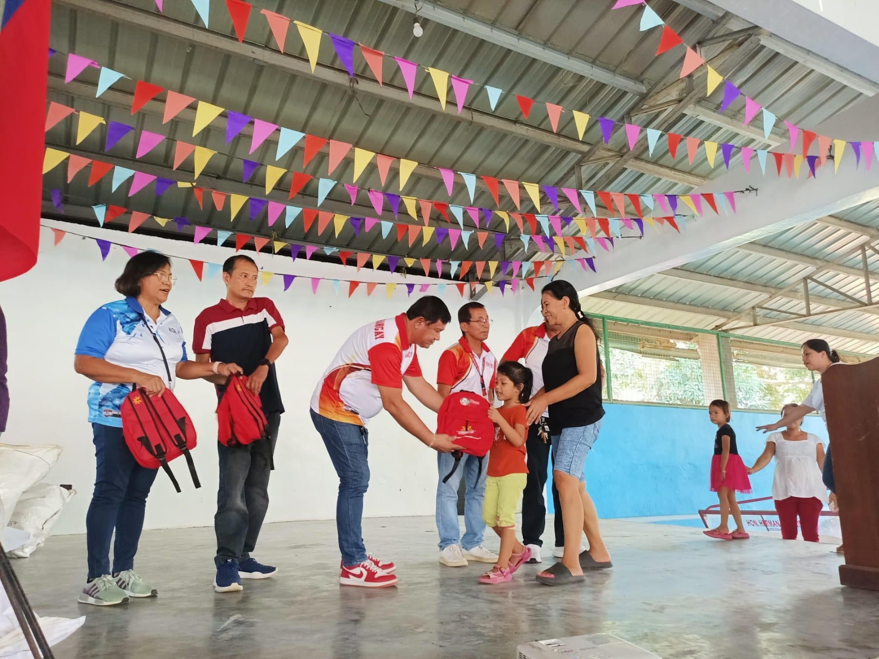 Distribution of School Bags and Supplies, Banjo East Elementary School