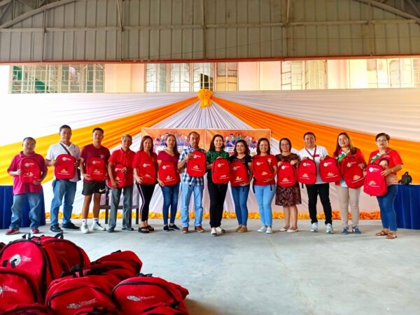 Distribution of School Bags and Supplies, Barangay Boot.
