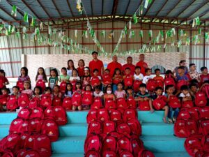 Distribution of School Bags and Supplies, Santor Elementary School