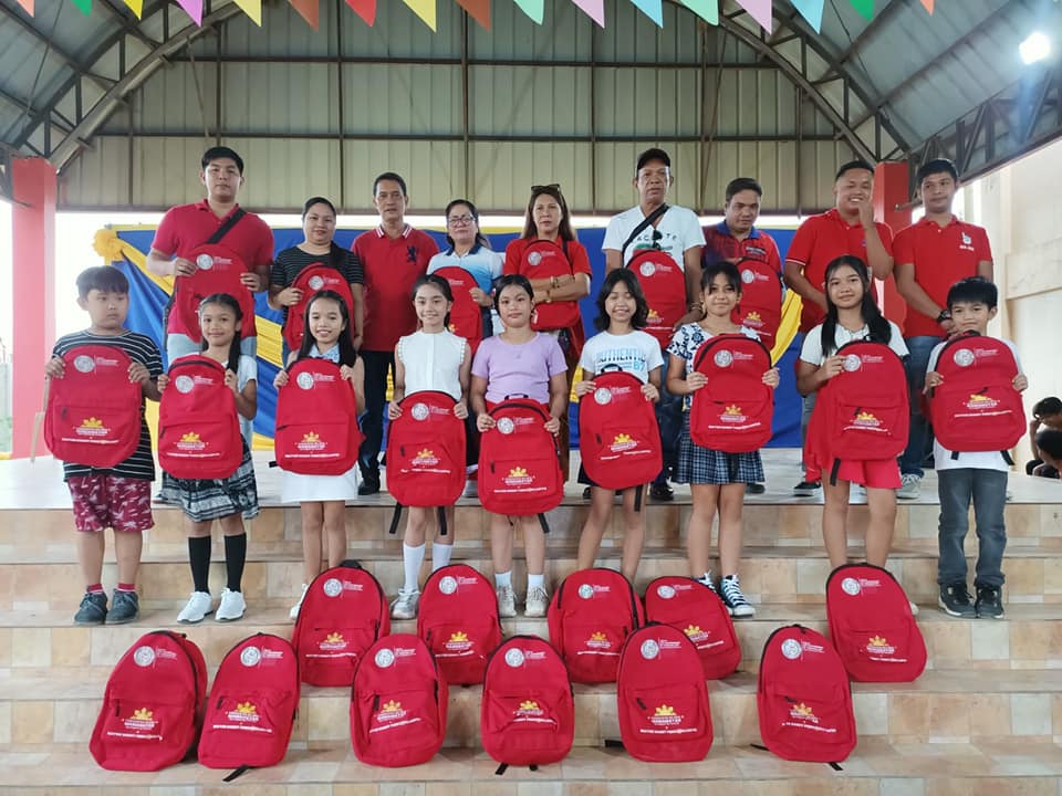 Distribution of School Bags and Supplies, Malaking Pulo Elementary School at Malaking Pulo National Highschool