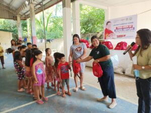 Distribution of School Bags and Supplies, San Jose Elementary School