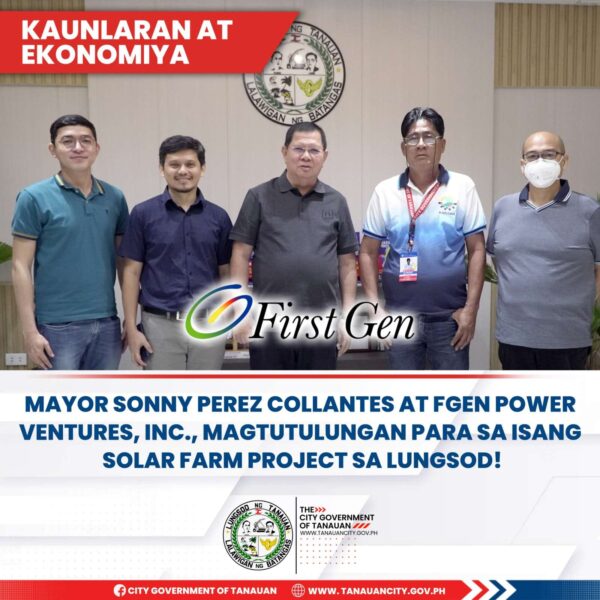 FGen Power Ventures, Mayor Sonny