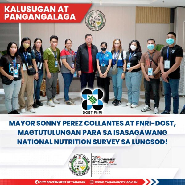 Food and Nutrition, DOST, Mayor Sonny
