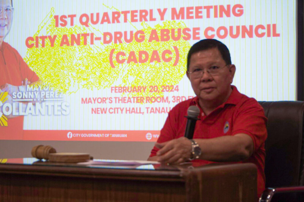 1st Quarterly Meeting Ng City Anti Drug Abuse Council Cadac Katuwang Ang Lydo Tanauan City