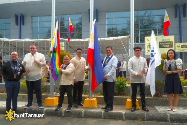 PRIDE Flag Raising with Mayor Sonny Collantes and Kerry Philippines